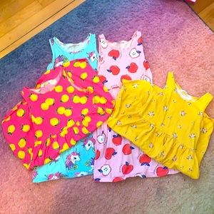 4 H&M Girls Sundresses- 6-8Y